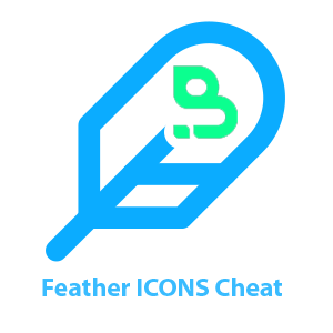 Feather Icons Cheat Sheet